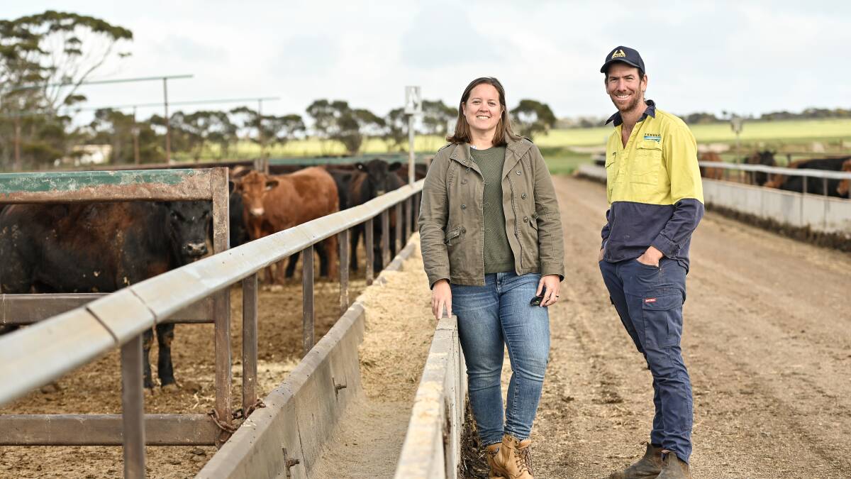 WA Lot Feeders Association executive officer Claire Coffey and president Todd Fotheringhame are looking forward to welcome delegates at BetterBeef23 on March 30-31.