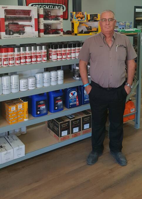 Purcher International parts manager Dave Ward is celebrating 25 years with the Geraldton branch.