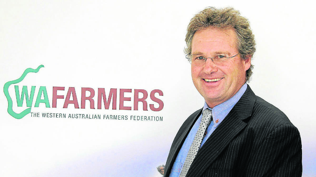WAFarmers president Tony York will step down at the March annual general meeting to concentrate on his new role as a National Farmers' Federation board member.