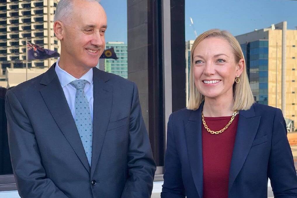 WA Liberal Party leader David Honey with The Nationals WA leader Mia Davies have entered a formal alliance to hold the WA Labor government to account for the next four years.