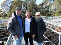 Ben, Caitlin and Penny Wheatley, Harvey, attended the Nutrien Livestock store cattle sale at Boyanup last Friday, looking for cattle to purchase through the bidding of their agent Errol Gardiner, Nutrien Livestock, Brunswick/Harvey.