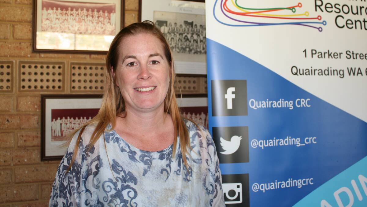  RSM Australia consultant Carol Dall, Quairading, spoke about single touch payroll systems at the Quairading CRC Farm Office Affairs day.
