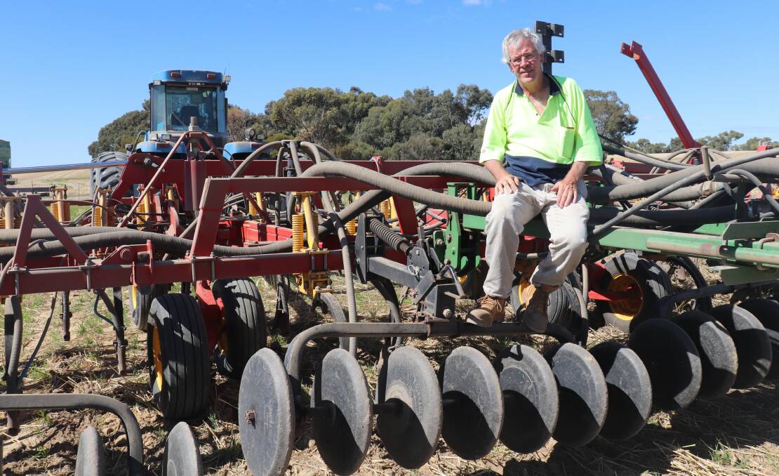 Mr Packham hopes they will be done with seeding by the end of May.