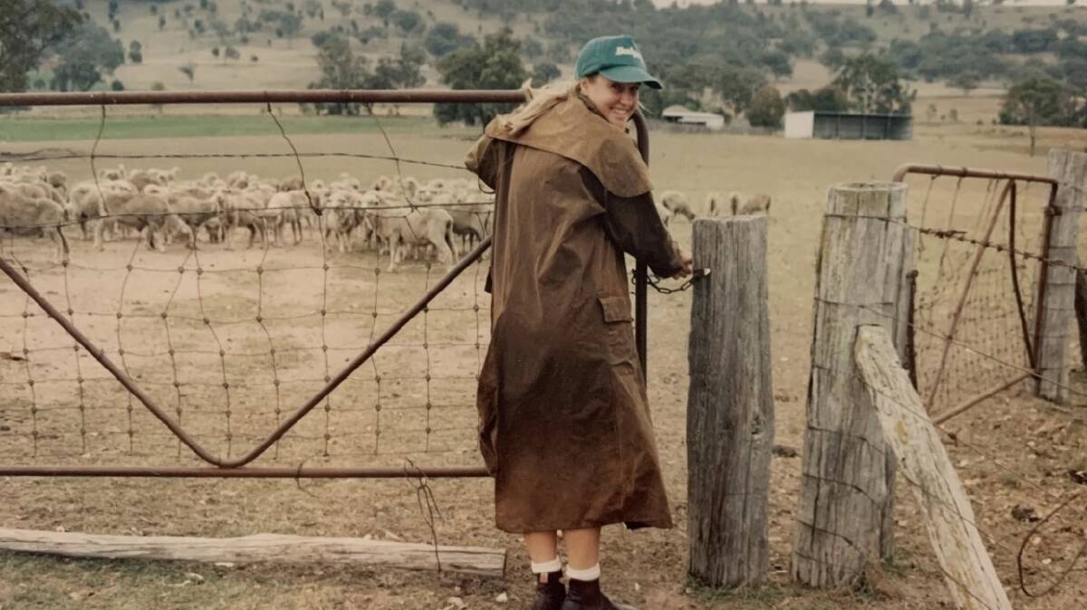 In her 20s, Ms Brown spent some time working on cattle and sheep stations across Australia.