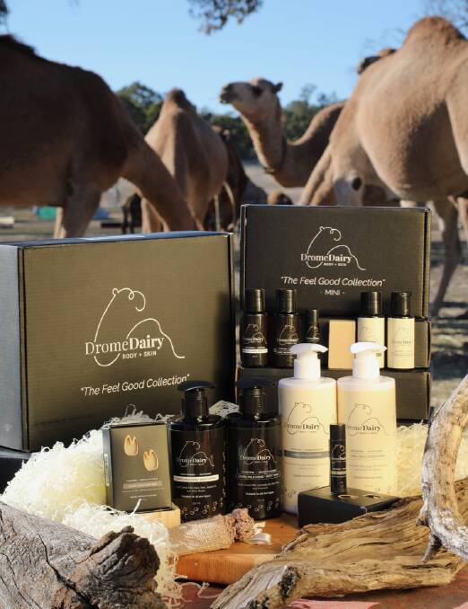 Skin and body care is one of the two product lines that DromeDairy produces.