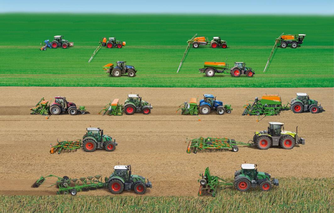 European manufacturer Amazone released this photograph to emphasise its extensive research and development program over the past 12 months, resulting in the release of 30 innovations, which included three products being awarded silver medals at last year's Agritechnica Show in Germany.