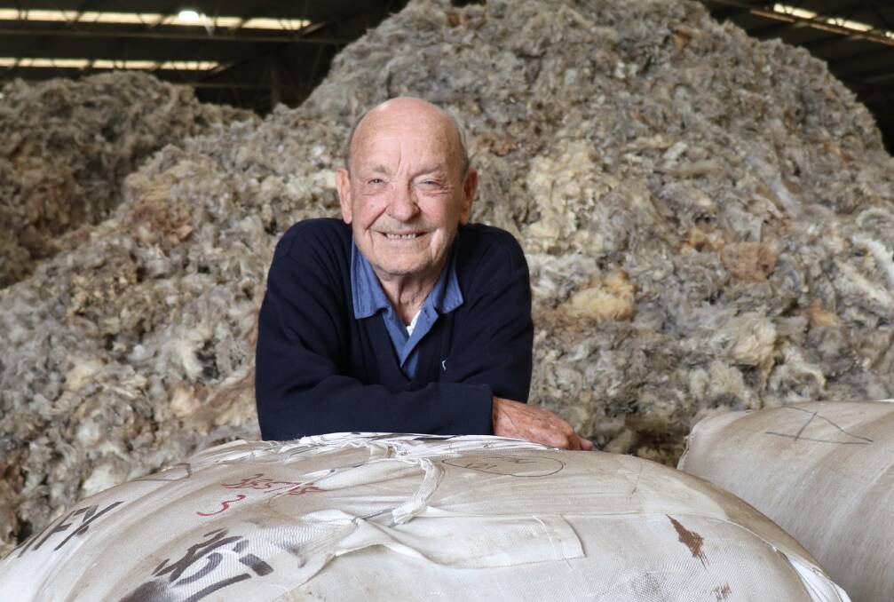 Westcoast Wool & Livestocks John Kirkpatrick, 77, is still one of the WA wool industry's most widely world travelled operators.
