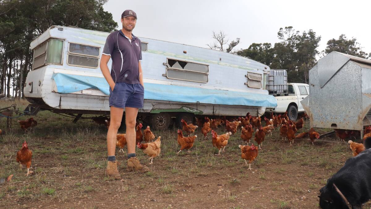 Jake Ryan manages and owns the chicken side of his family's farming operations with his sister Kayla.