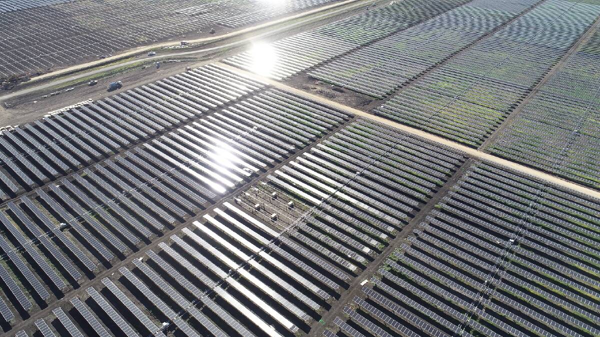The Merredin Solar Farm is on 460 hectares, just west of Merredin.