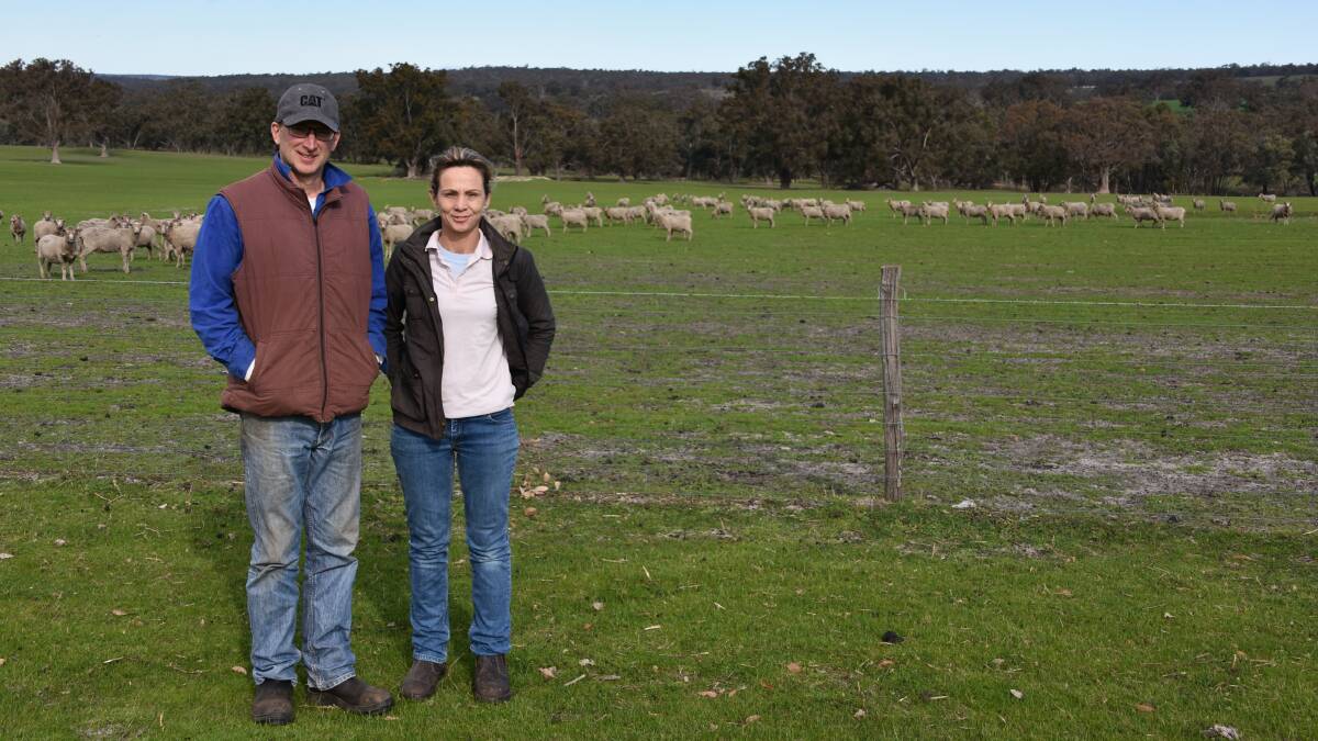 Daniel and Narelle Simpson, Orchid Valley, mate a total of 2500 Merino ewes with lambing commencing in early August.
