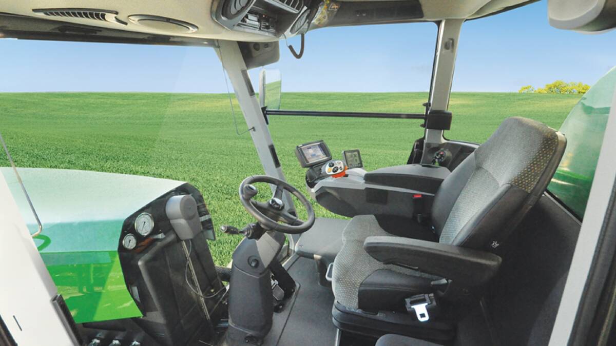 Cab comfort is highly rated in the Goldacres G6 self-propelled boomsprayer.
