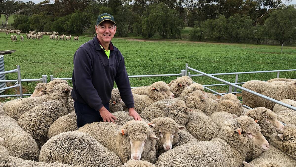 WA Nationals Member for Roe Peter Rundle on his farm at Katanning.