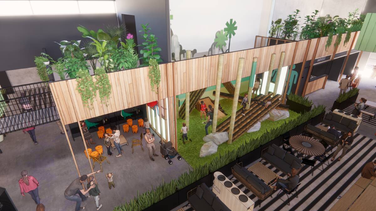 An edible garden, including local flora and edible herbs, will provide an ever-changing and organic space.