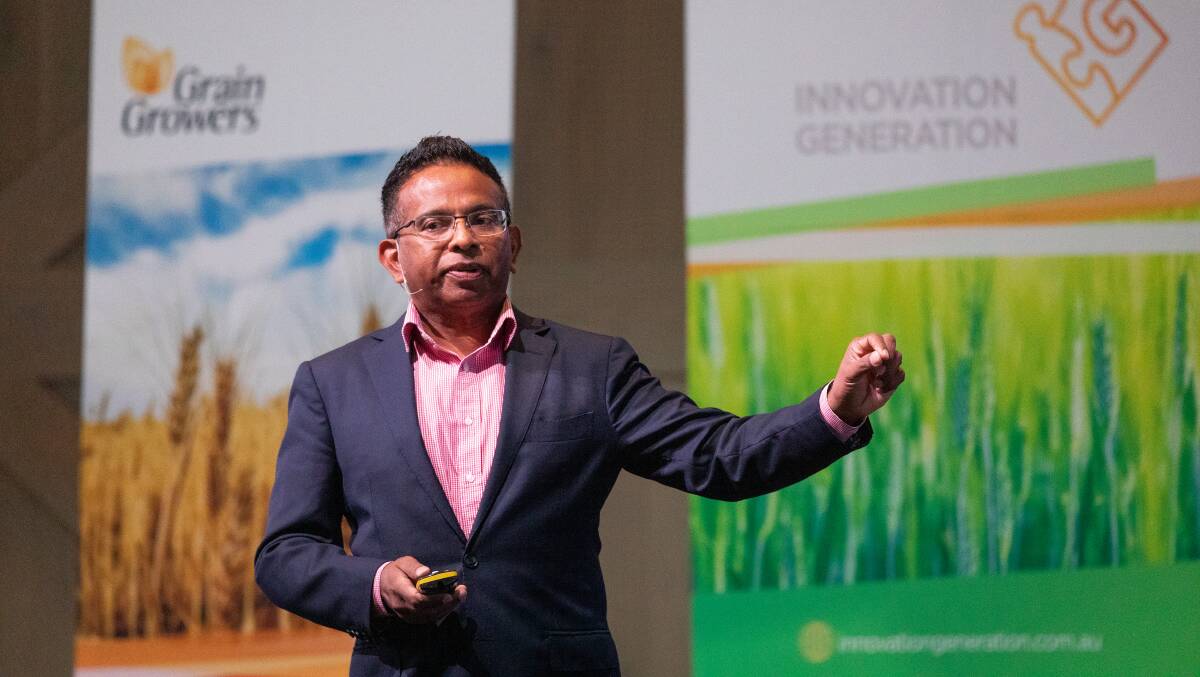Futurist Gihan Perera kicked off the GrainGrowers Innovation Generation conference last week with a presentation on what the future of farming might look like.