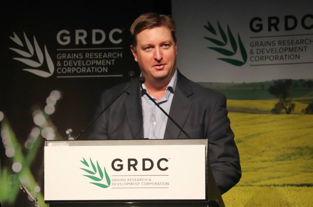 Work as a Kondinin Group research manager saw Ben White receive the GRDC Seed of Light award on Monday morning.