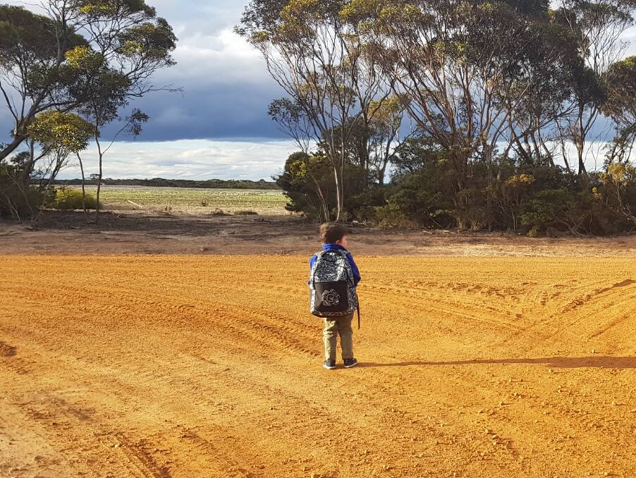 Munglinup resident Kendall Wickstein's five-year-old son will be unable to catch the school bus to his local primary school next year due to School Bus Services guidelines determining his status as a 'complimentary passenger'.