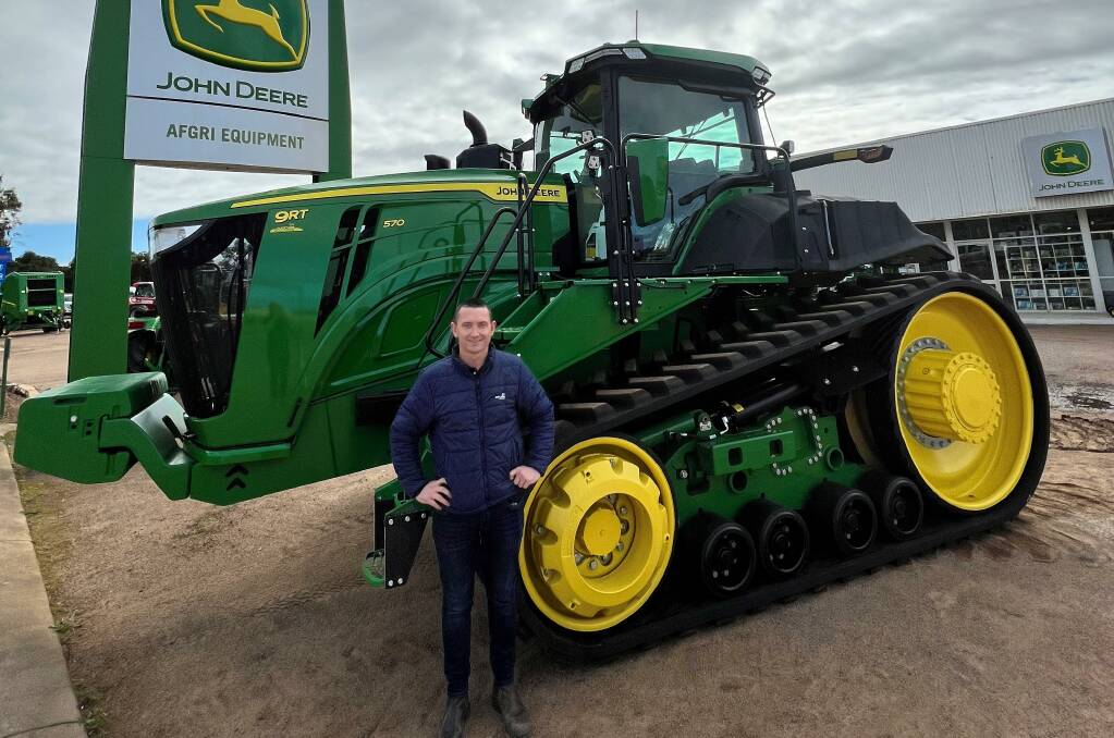 New AFGRI Equipment  Esperance, branch manager Michael Perry.