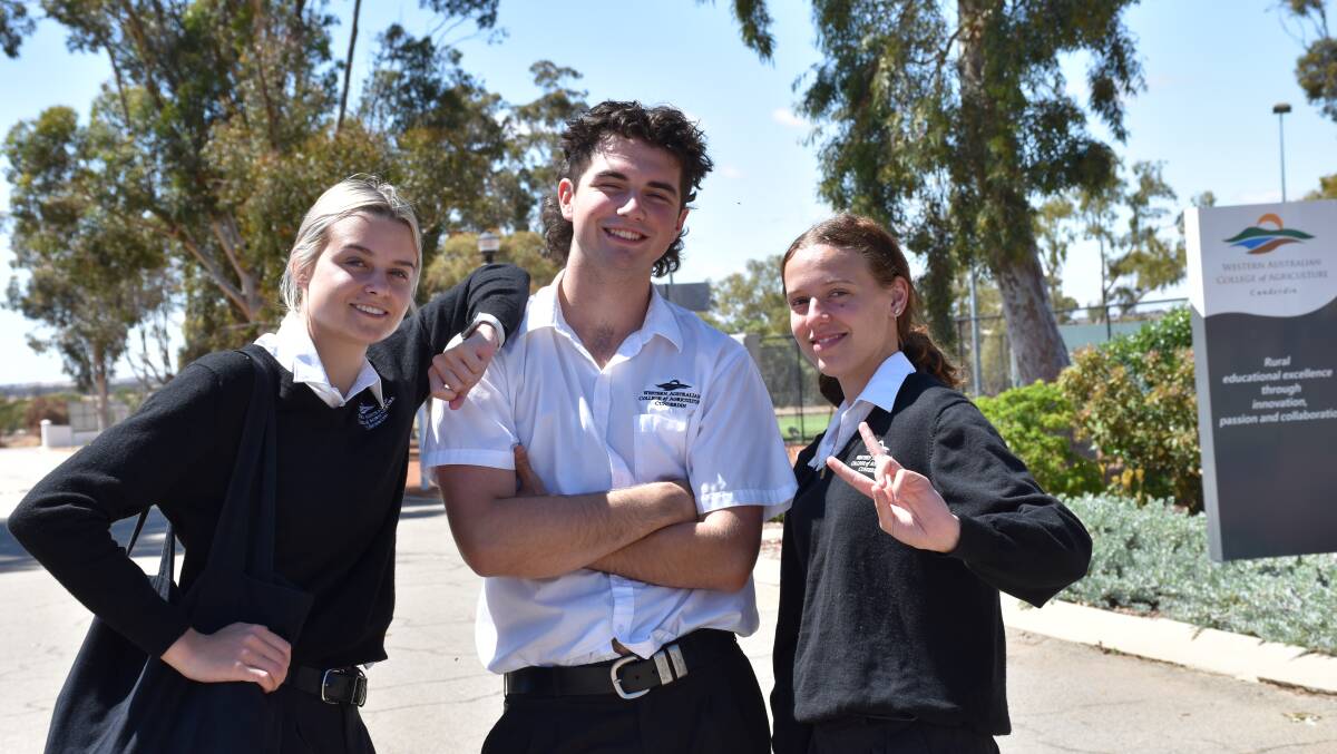 Students from the WA College of Agriculture, Cunderdin, are looking forward to the annual event this September.