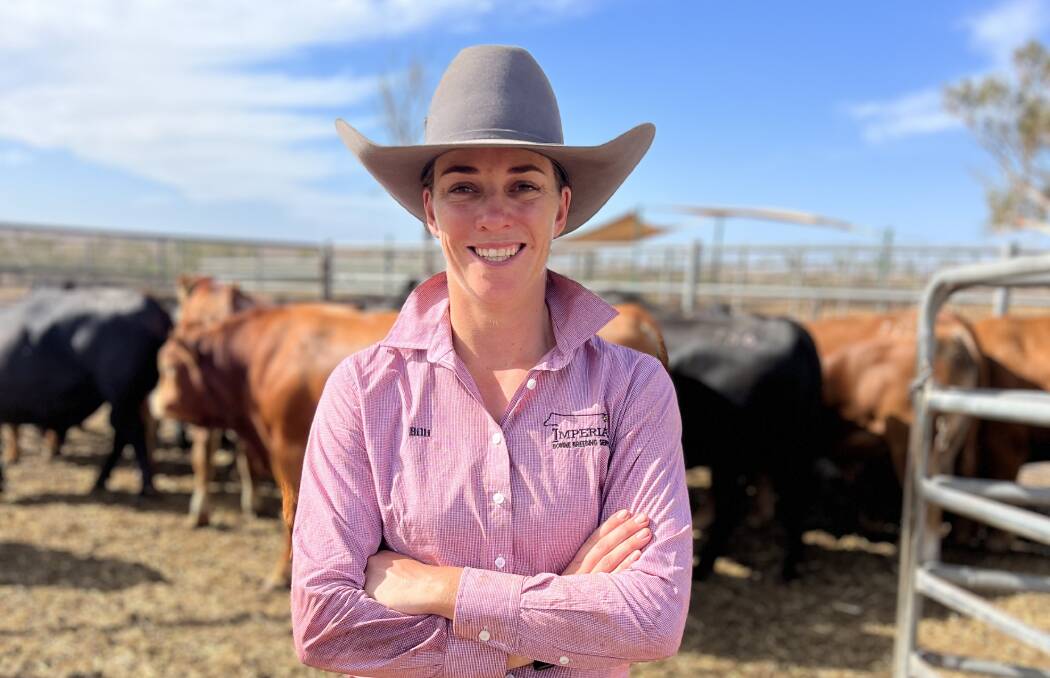 Imperial Bovine Breeding Services owner Billi Marshall loves being part of the vibrant cattle industry.