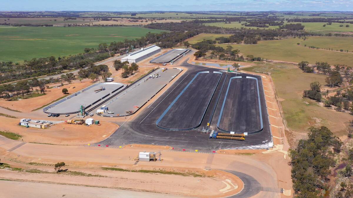 70,000t of additional permanent storage has been added at Watheroo.