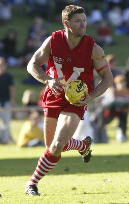 Tom Bottrell back in his playing days for South Fremantle. Mr Bottrell has been appointed as executive manager  country football and facilities for the WA Football Commission.