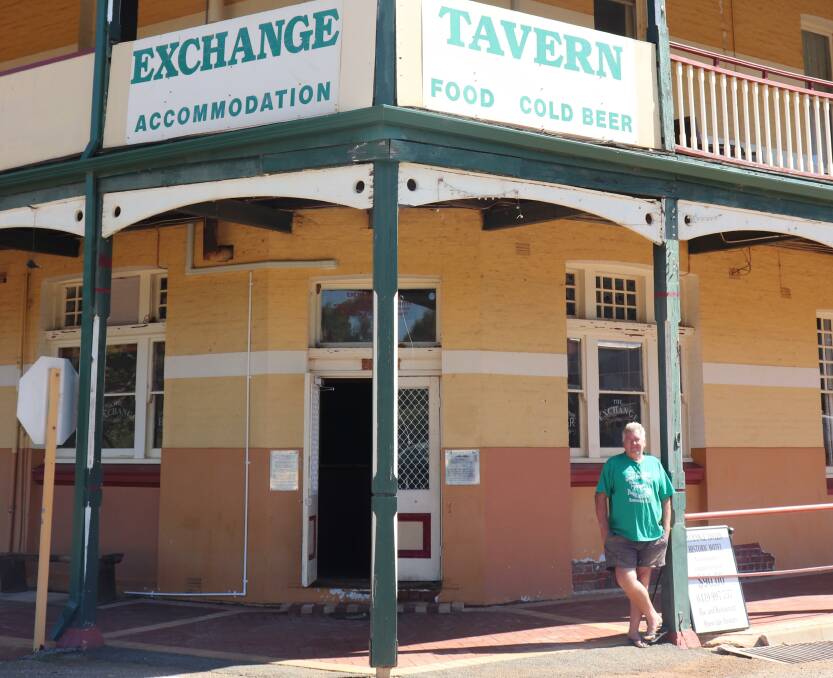 New owner Warren Duffy, the founder of the Lost Perth facebook page, was excited to be restoring the Pingelly Exchange Tavern to what it once was. 