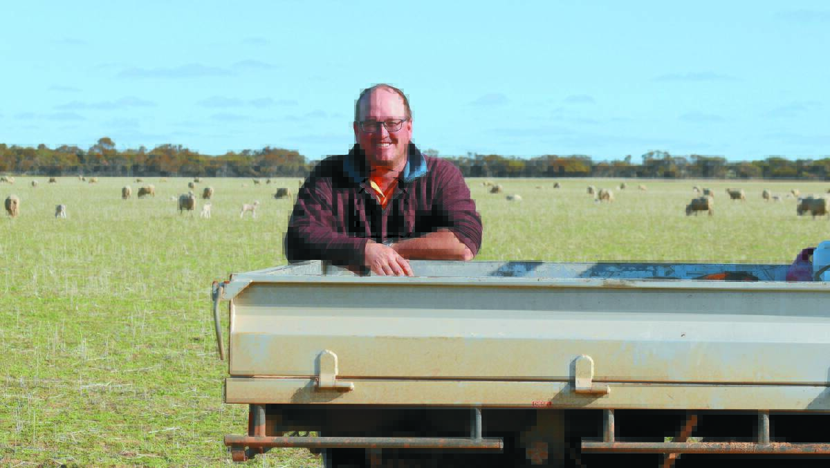 Luke Growden is the fifth generation to farm the property and runs a 5000-head Merino flock which includes 2000 breeding ewes.