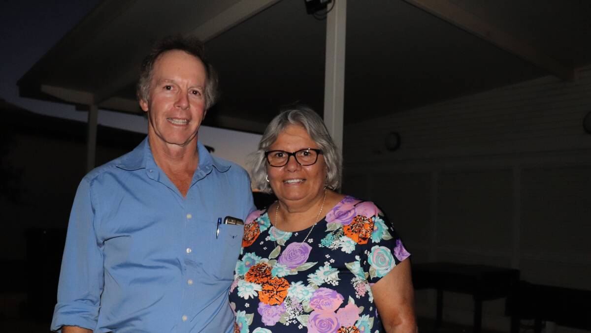 Leonora locals Richard and Cheryl Cotteril welcomed the Farmers Across Borders with open arms.