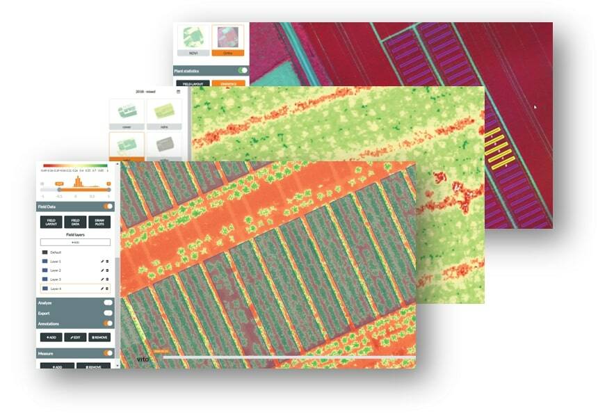 As well as plant counts and sizing, Stratus Phenotyping can provide several trait measurements at critical times during the growing season.
