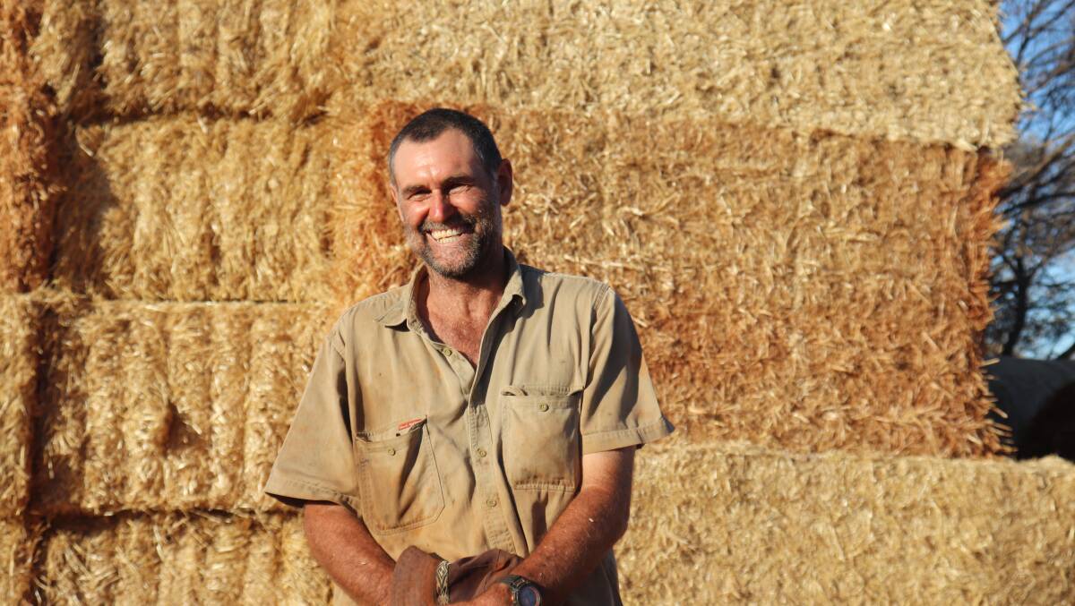 Pastoralist and owner of Yuinmery station, David Lefroy, Sandstone, said he felt "humbled" to receive the donated fodder and thankful for the generosity of those who contributed.