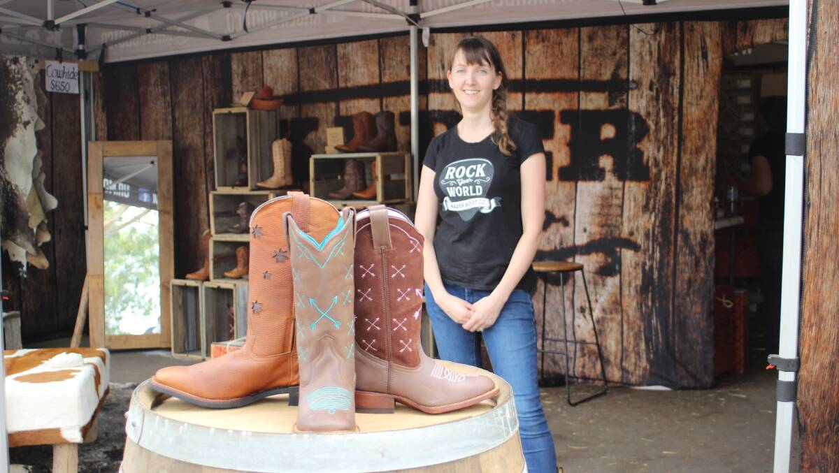 p Kader Boot Co owner Kara Lauder, Paraburdoo, announced that the brand will be launching in the US later this year after three years of promoting the boots across the country.