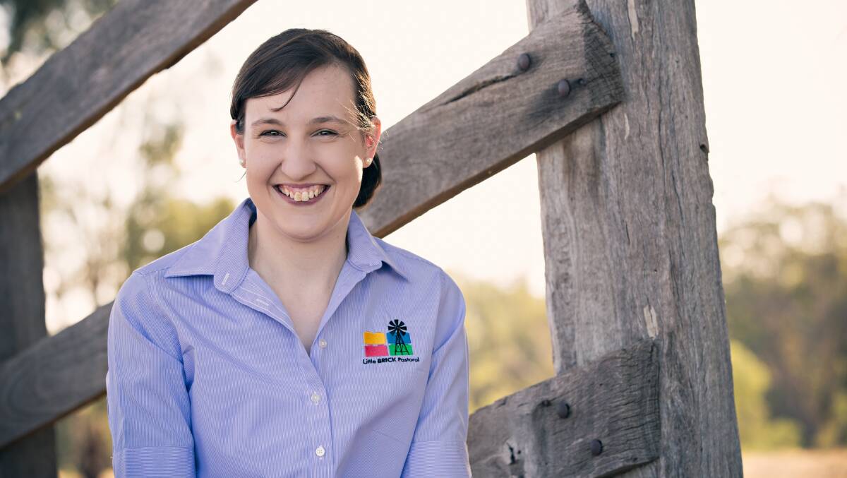 Aimee Snowden, from Tocumwal, New South Wales, created Little BRICK Pastoral based on her passion for agriculture and photography hobby. Photograph by Tamara Cadd Photography.