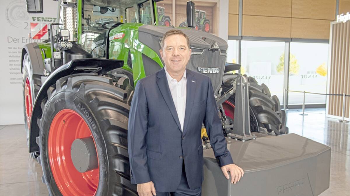 AGCO/Fendt Management Board chairman Christoph Grblinghoff.