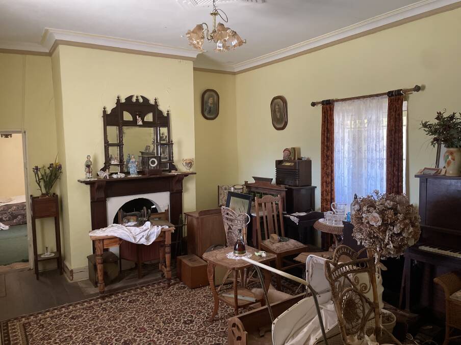 The 13-room homestead presents much like it was in the late 1800s. It is furnished with original furniture and artefacts which will stay with the property after the sale.