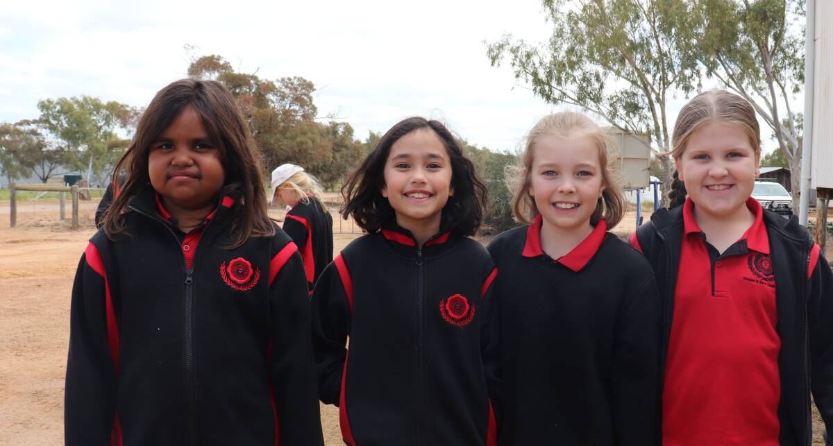 West Northam Primary School year three students Remeena, Ava, Chloe and Millie.