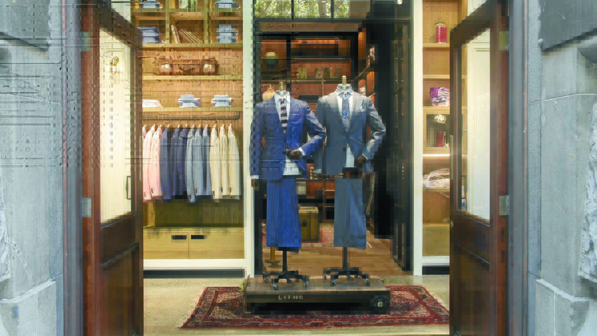 M.J. Bale sells about 100,000 suits a year.