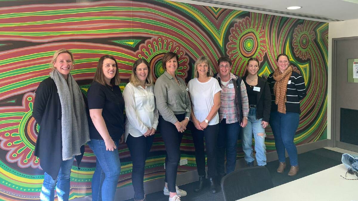 Participants in the Women in Ag networking and diversification tour visited the CSBP soil and plant laboratory Amanda Nixon (left), Kalannie, Jessica Cole, Liebe Group, Jessica Humphry, Rabobank Moora, Narelle Dodd, Buntine, Leanne McAlpine, Buntine, Robyn Goods, Coorow, Amber Martin, Murdoch University and Danielle Hipwell, Liebe Group.