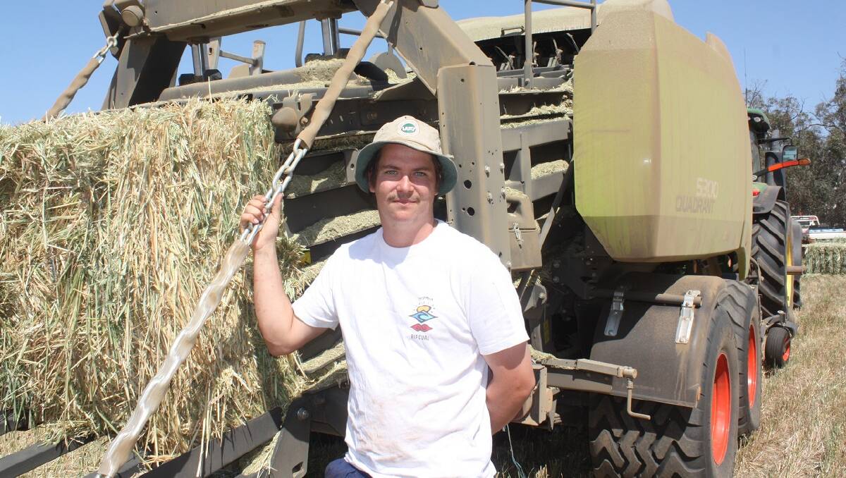 Calingiri farmer Reuben Woods says the new CLAAS 5300 Quadrant large square balers are ideal for the farm's contracting program, which includes export hay.