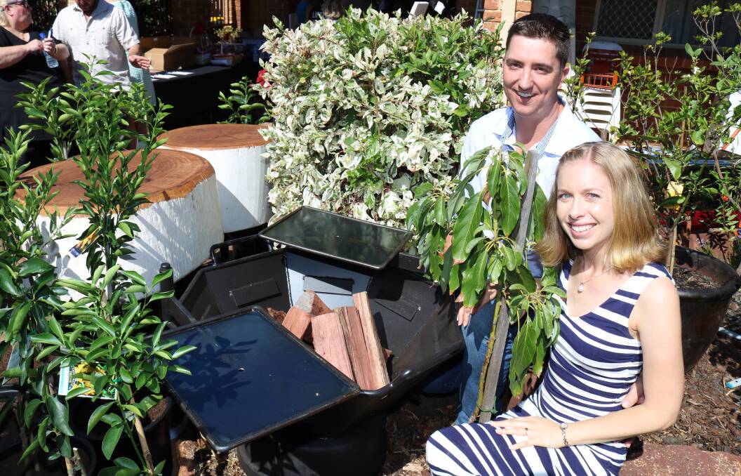 Nathan and Clare Rykers, Mobile Haulage Maintenance, Wooroloo, donated one of their special home-built steel barbecues which has a truck brake drum as its base and two folding wing hotplates.