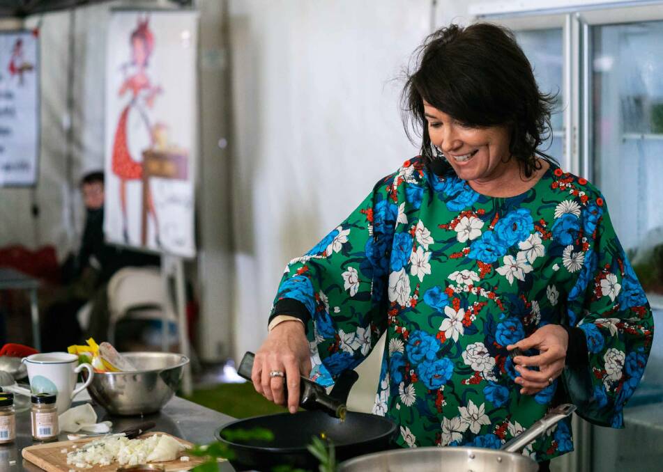 Celebrity chef Anna Gare will be busy on stage in the Good Food and Getaways Kitchen at the Dowerin GWN7 Machinery Field Days this year.