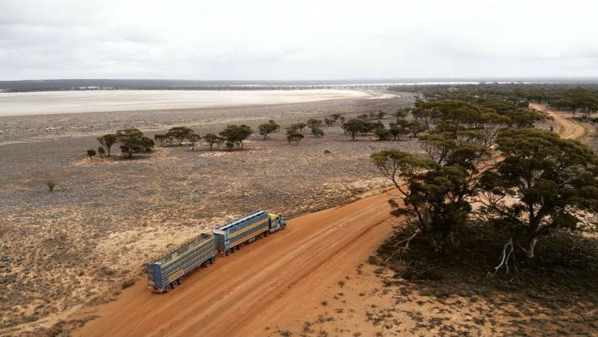 Mr Cremers goal is to drive road trains across the most remote parts of Australia.