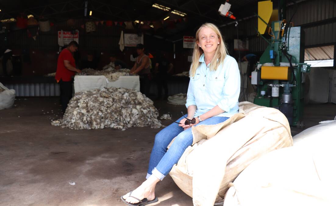 Erlanda Deas has been organising and catering for the Rylington Park shearing, woolhandling and pressing schools for 10 years.