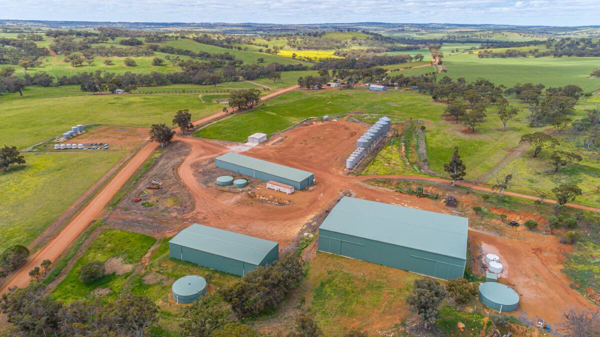  The premium cropping and grazing property Talga, Toodyay, was offered to the market in October. Talga has links to WA live export pioneers Graham Daws and Mike Stanton and was expected to fetch up to $14m. Photo: Nutrien Harcourts WA.