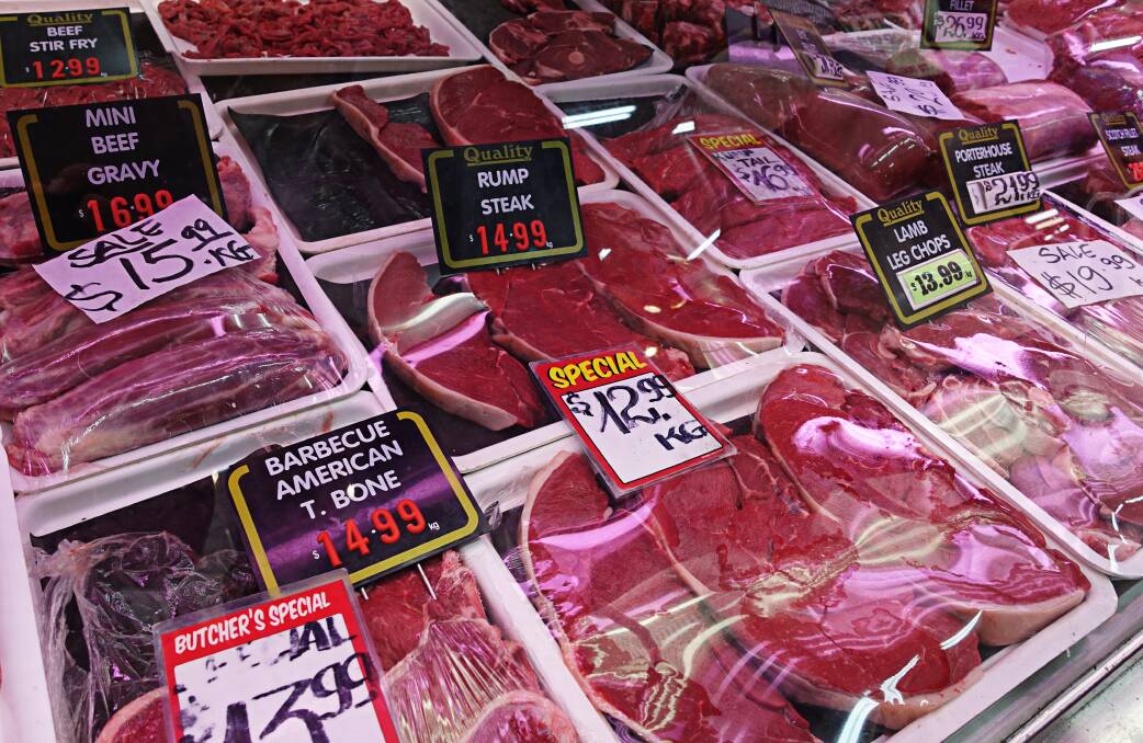 Beef remains at a premium to lamb at the retail level.