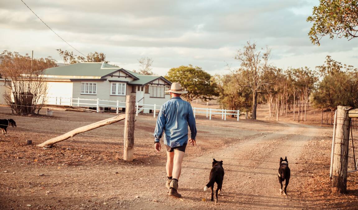 QUIET LIFE: If ever there was a time to bask in the isolation of country living, it's now. Photo: Lucy Kinbacher