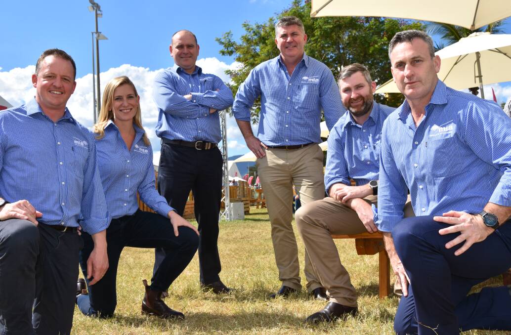 Meat and Livestock Australia's global market managers, from left, Andrew Cox, Ellen Rodgers, Rob Williams, Nick Meara, Josh Anderson and Michael Finucan.