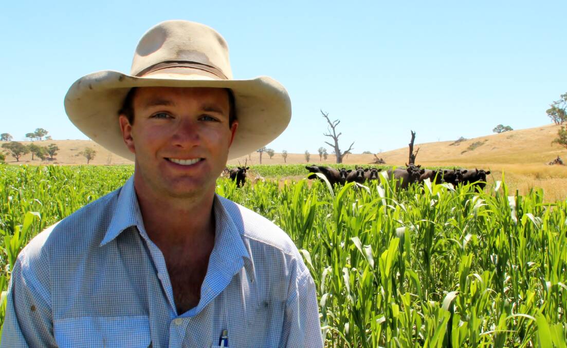 BEYOND OUR SHORES: NSW Central Tablelands mixed enterprise farmer Stuart Tait.