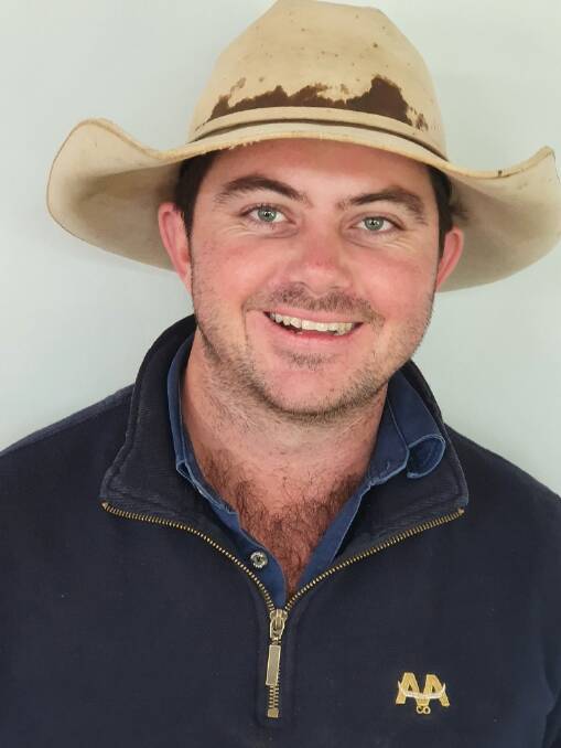 Brenton Watterson, from AACo's Aronui Feedlot in Queensland. 