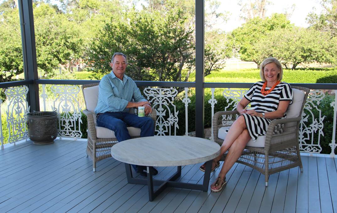 OUR JOURNEY: David and Prue Bondfield at their Strathgarve, Dalveen, home. IMAGE: Melody Labinksy