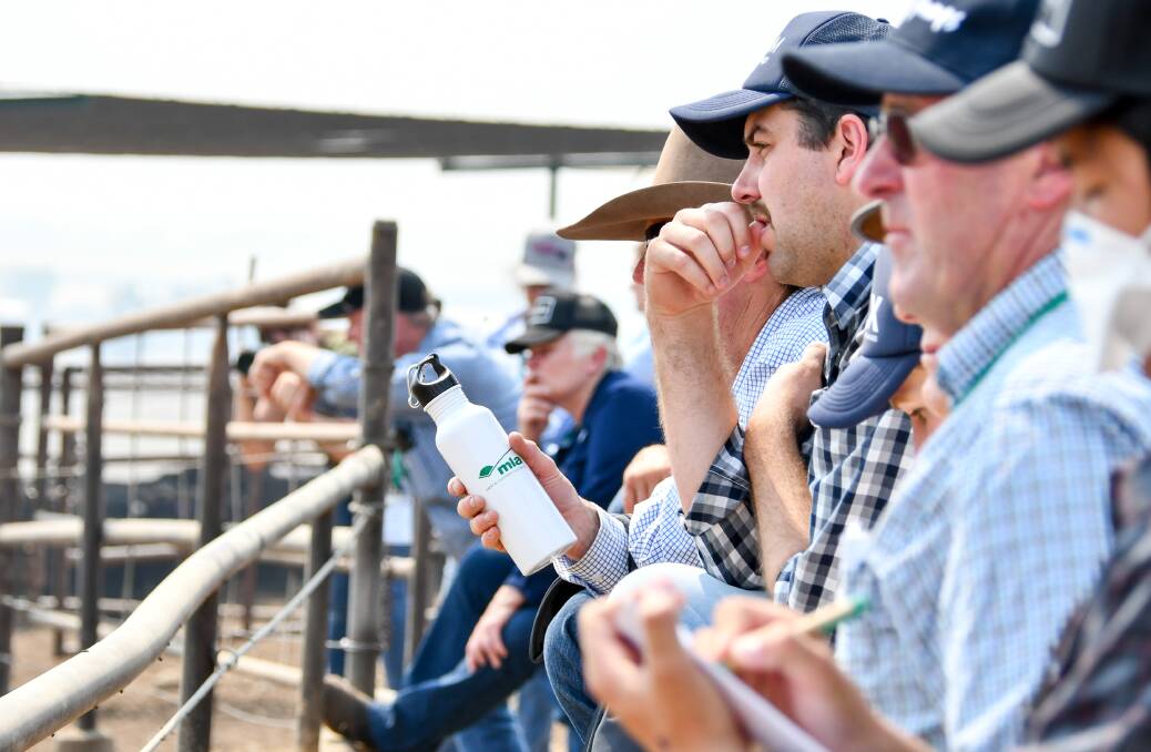 ON THE GROUND: Producers visited the Elders Killara feedlot near Tamworth as part of the MLA-hosted Red Meat 2019 conference this week. PHOTO: Lucy Kinbacher